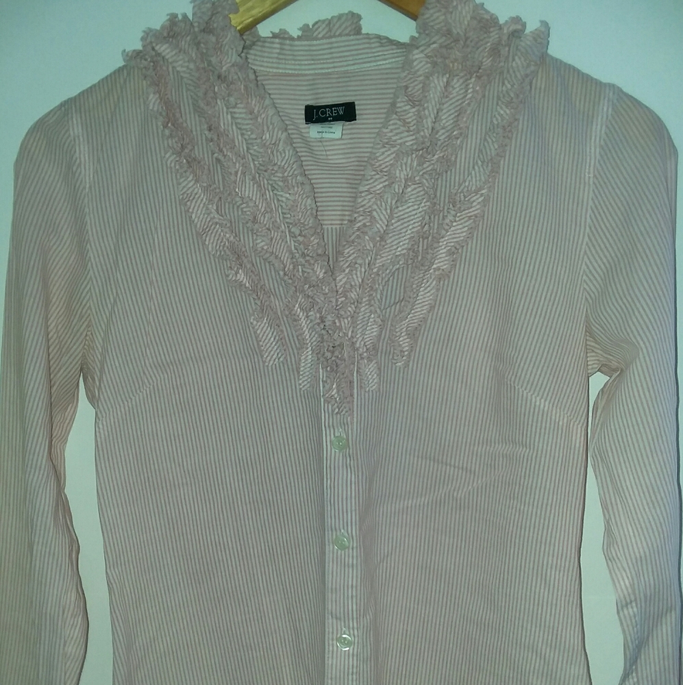 J.Crew Size XS pink long sleeve